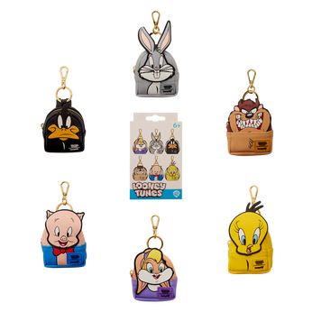 Looney Tunes Cosplay Mystery Mini Backpack Keychain Charm, Image 1